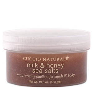 Cuccio Microexfoliating Sea Salt- Milk & Honey-
